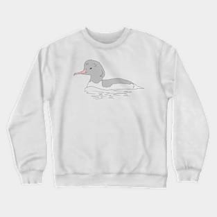 Common Merganser Crewneck Sweatshirt